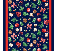 Вафельное полотно Зимнее чудо