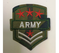 Аппликация пришивная Army