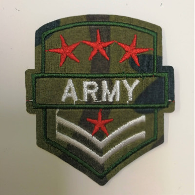Аппликация пришивная Army