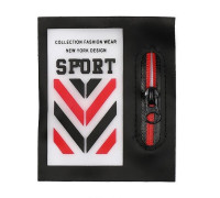 Аппликация пришивная с замком Sport 