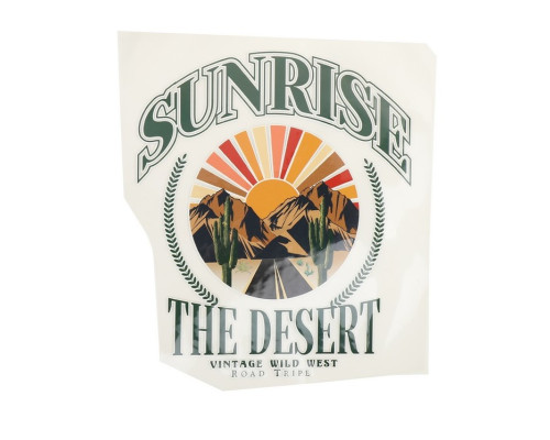 Термотрансфер Sunrise 20 на 16,8 см.