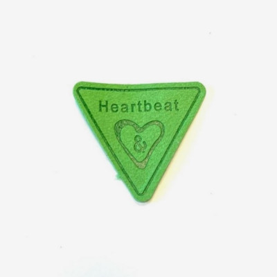 Нашивка Heatbeat 4,0 см. Зеленый
