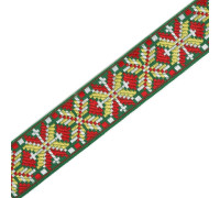 Лента жаккардовая Славянский узор 3,2 см.