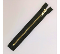 Молния MaxZipper джинсовая золото №5, 18см цв.F327 Хаки
