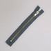 Молния MaxZipper джинсовая золото №5, 18см цв.F316 Серый