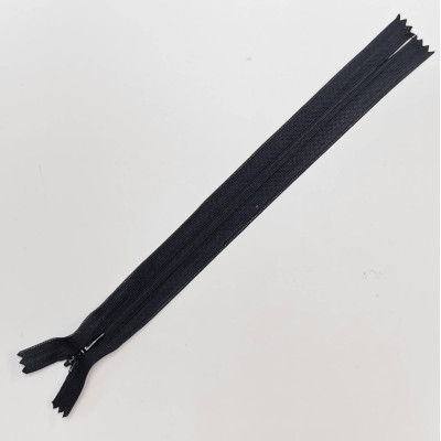 Молния MaxZipper потайная № 3 Черная 22 см.