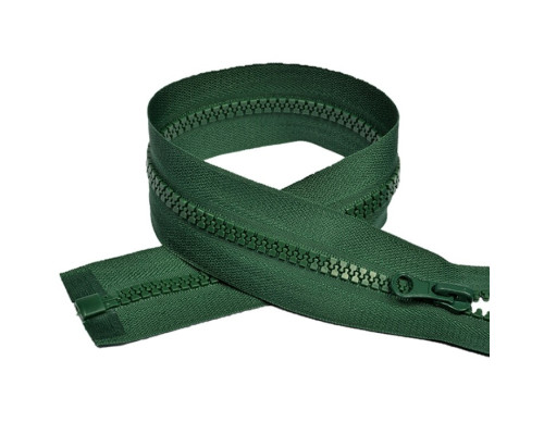 Молния трактор разъемная № 5 Темно-зеленый 50 см.
