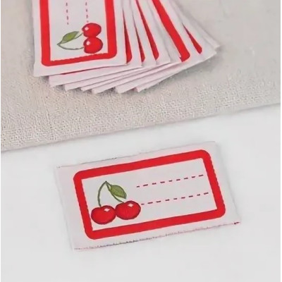 Нашивка Вишенки 5,5 х 3,2 см.