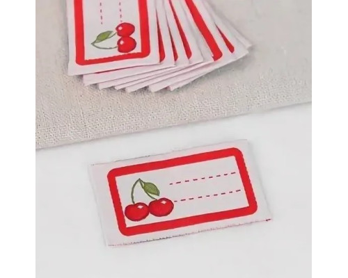 Нашивка Вишенки 5,5 х 3,2 см.