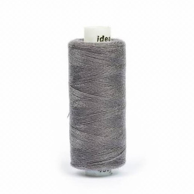 Нитки бытовые Ideal 40/2 366м 100% п/э, цв. 242 СЕРЫЙ