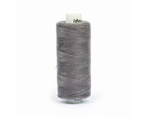 Нитки бытовые Ideal 40/2 366м 100% п/э, цв. 510 СЕРЫЙ