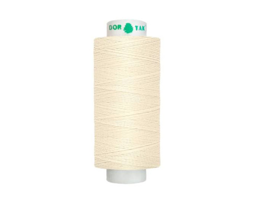 Нитки бытовые Dor Tak 40/2 366м 100% п/э, цв.207 ЭКРЮ