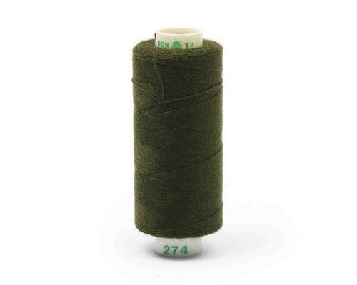 Нитки бытовые Dor Tak 40/2 366м 100% п/э, цв.274 ОЛИВКОВЫЙ