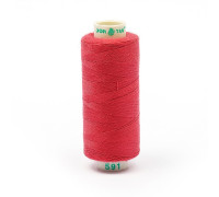 Нитки бытовые Dor Tak 40/2 366м 100% п/э, цв. 591 РОЗОВЫЙ