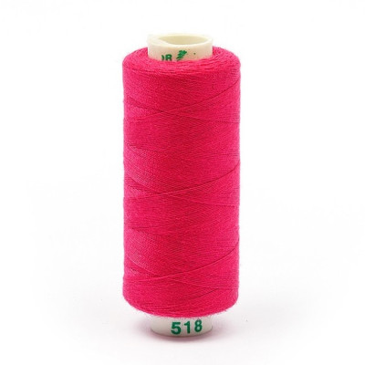 Нитки бытовые Dor Tak 40/2 366м 100% п/э, цв. 518 РОЗОВЫЙ
