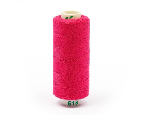 Нитки бытовые Dor Tak 40/2 366м 100% п/э, цв. 518 РОЗОВЫЙ