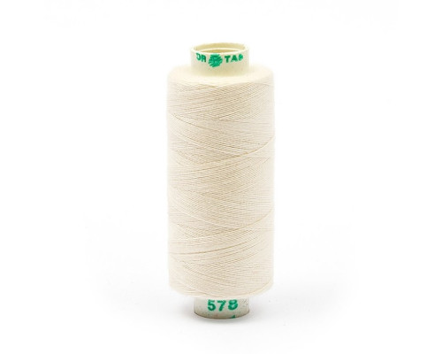 Нитки бытовые Dor Tak 40/2 366м 100% п/э, цв. 578 ЭКРЮ