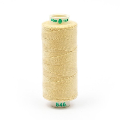 Нитки бытовые Dor Tak 40/2 366м 100% п/э, цв. 546 ЭКРЮ