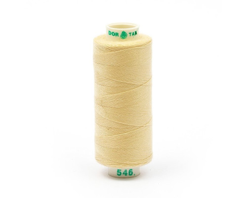 Нитки бытовые Dor Tak 40/2 366м 100% п/э, цв. 546 ЭКРЮ