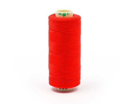 Нитки бытовые Dor Tak 40/2 366м 100% п/э, цв. 593 КРАСНЫЙ