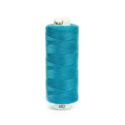 Нитки бытовые Ideal 40/2 366м 100% п/э, цв. 482 СИНИЙ