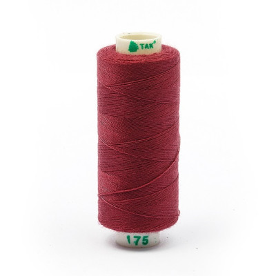 Нитки бытовые Dor Tak 40/2 366м 100% п/э, цв. 175 БОРДОВЫЙ
