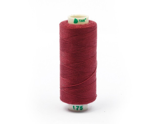 Нитки бытовые Dor Tak 40/2 366м 100% п/э, цв. 175 БОРДОВЫЙ