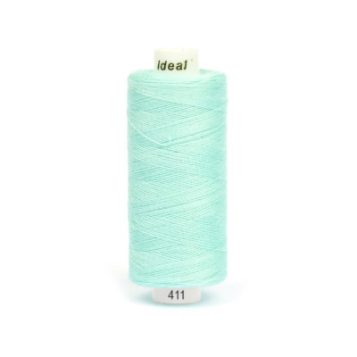 Нитки бытовые Ideal 40/2 366м 100% п/э, цв. 411 МЯТНЫЙ