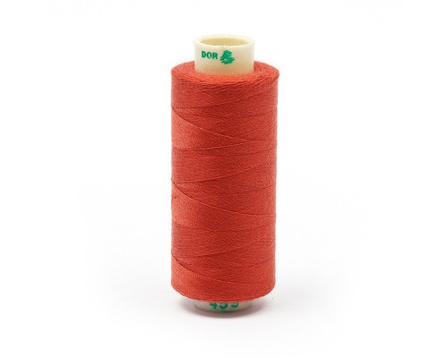 Нитки бытовые Dor Tak 40/2 366м 100% п/э, цв.459 КРАСНЫЙ