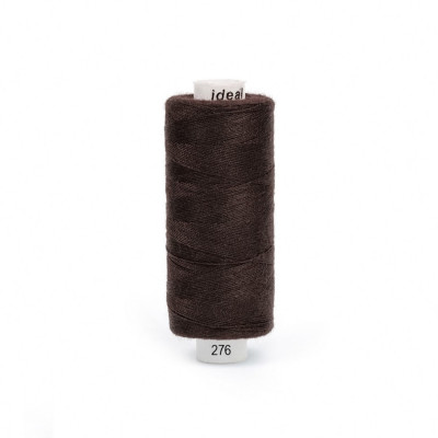 Нитки бытовые Ideal 40/2 366м 100% п/э, цв. 276 КОРИЧНЕВЫЙ