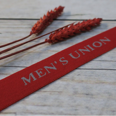 Резина с надписью Mens union