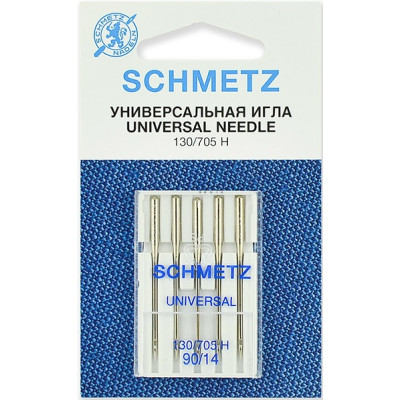 Иглы Schmetz универсальные для бытовых швейных машин № 90