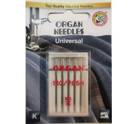 Иглы ORGAN Универсал для бытовых швейных машин № 100