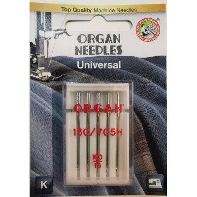 Иглы ORGAN Универсал для бытовых швейных машин № 100